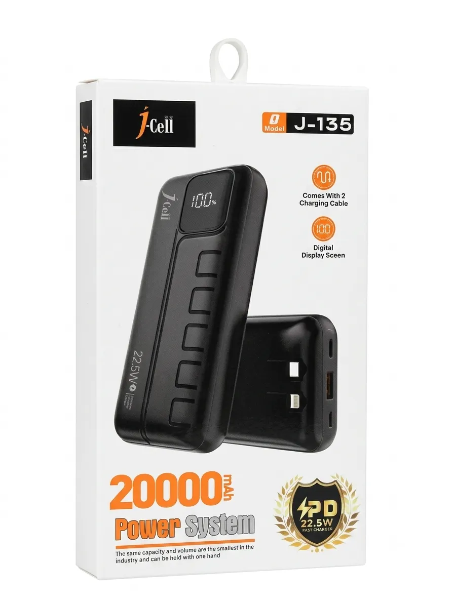 J-Cell 20K Mah Power Bank