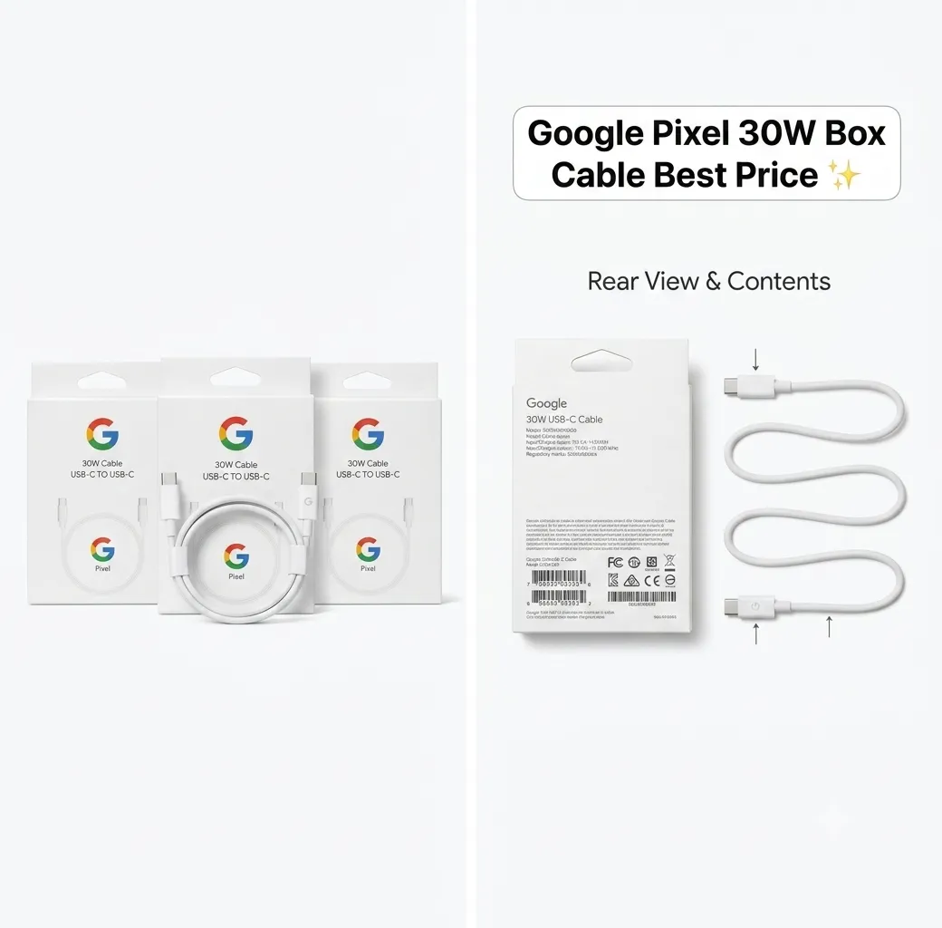 Google Pixel 30W Charging Cable