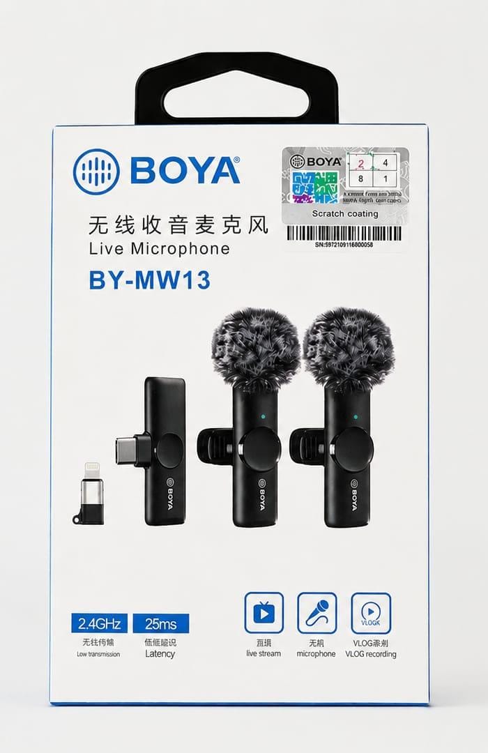 BOYA Live Microphone BY_MW13