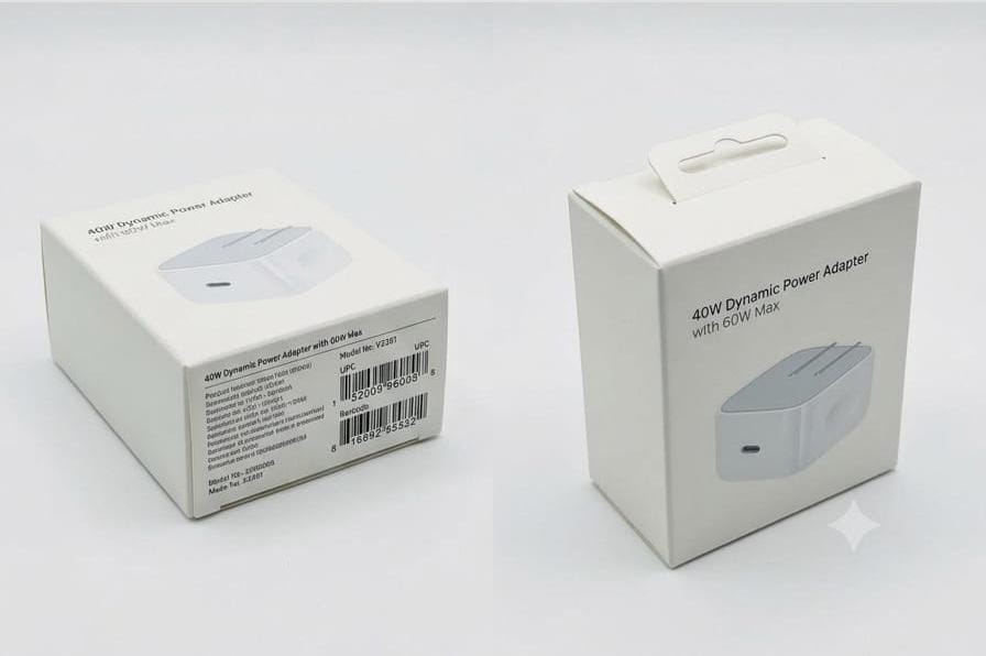 40W Dynamic Power Adapter With 60W Max Type_C