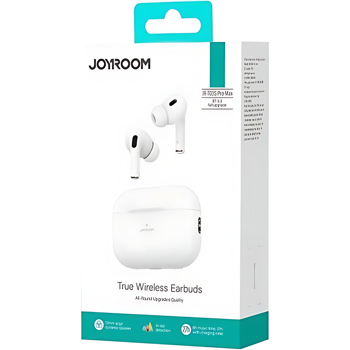 JOYROOM Noise Reduction Wireless Earbuds With Rubber Buds